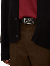 Charger l'image dans la galerie, Ceinture en cuir à plaque logo Ricky