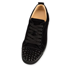 Charger l'image dans la galerie, Spikes Flat Black Suede Trainers
